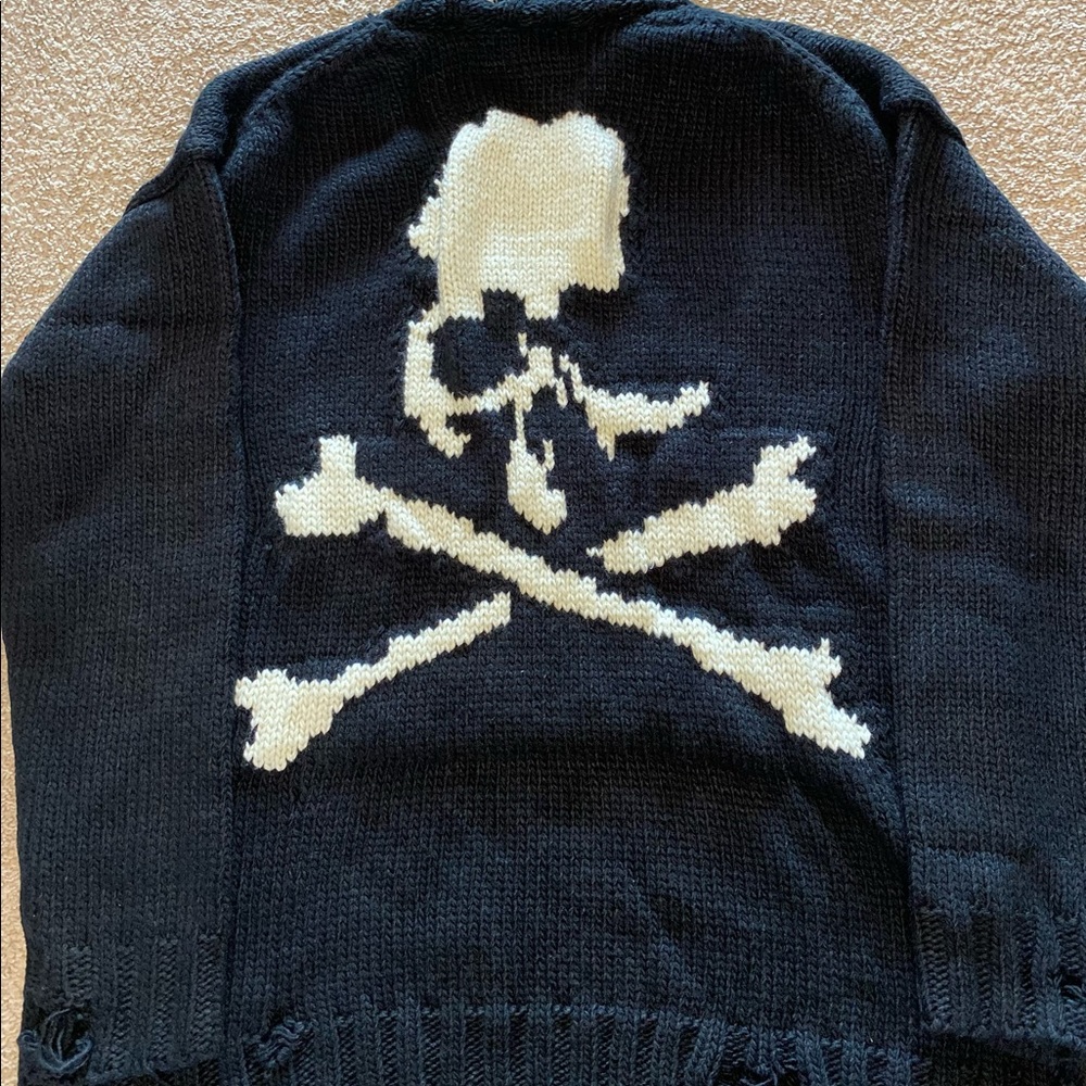 Mastermind World Knitted Skull Sweater XL
